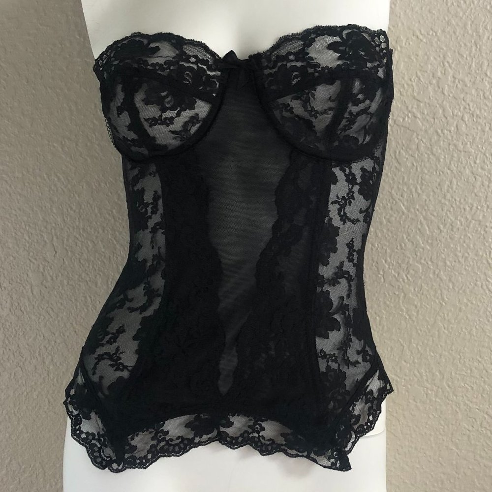 Gossard Lacy Corset, sz 34C